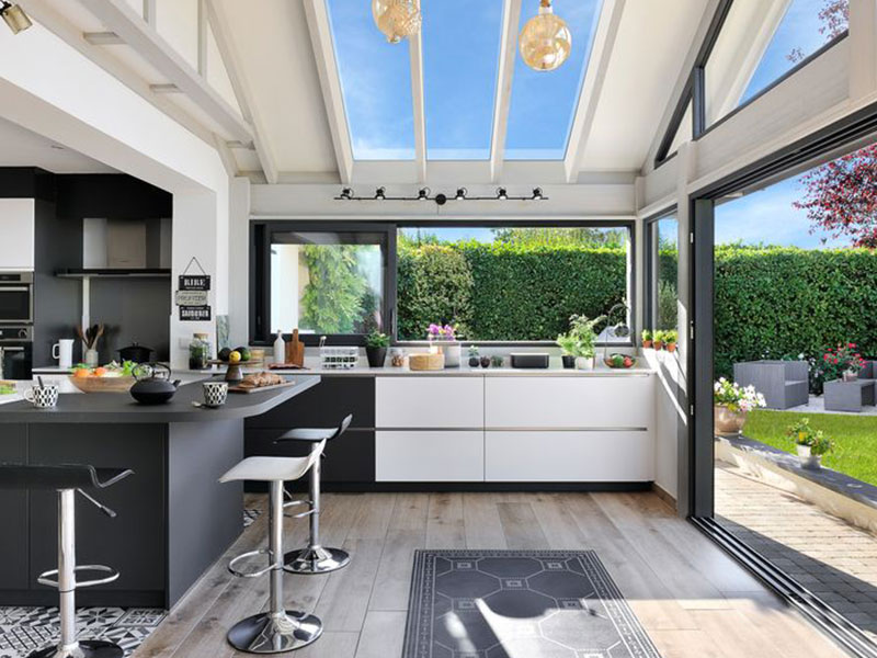 extension de maison pour cuisine