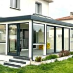 Extension de maison à Coudoux, modèle Alizé toit plat, réalisée par Vie & Véranda Salon de Provence