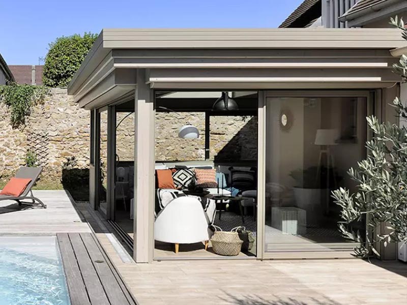 extension toit plat