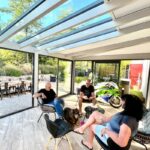 Véranda à Lamanon - Gamme Alizé, réalisée par Vie & Véranda Salon de Provence