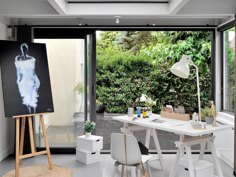Véranda pour atelier - Salon de Provence