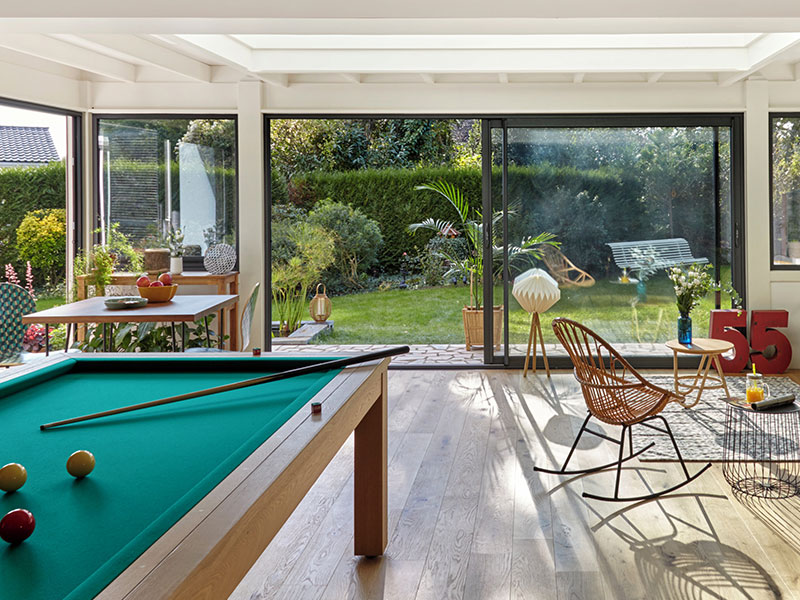 Véranda pour billard - Salon de Provence