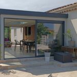 Extension à Saint Chamas - Alizée toit plat, réalisée par Vie & Véranda Salon de Provence